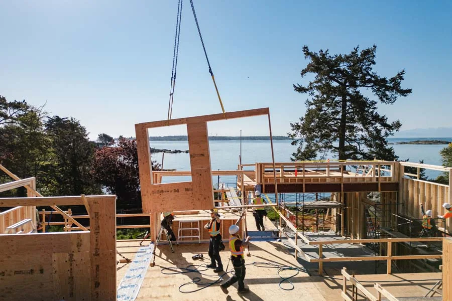 Falcon Heights Contracting - working with us - custom home construction