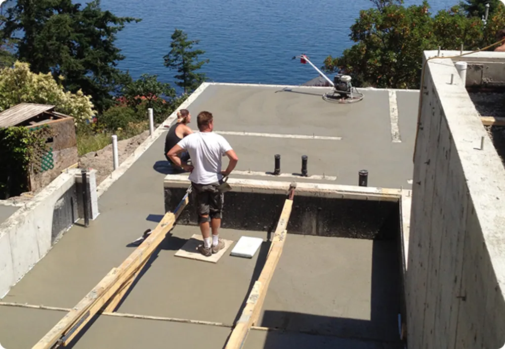 Falcon Heights concrete suspended slabs