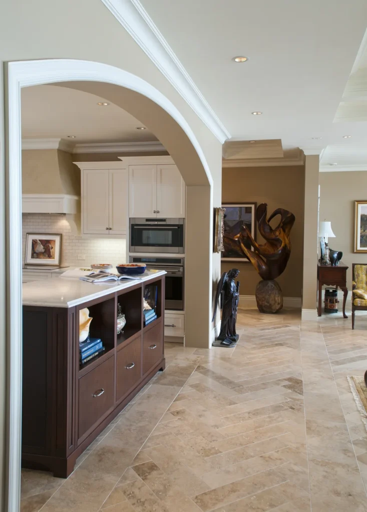 Falcon Heights - Deep Cove - natural stone accents