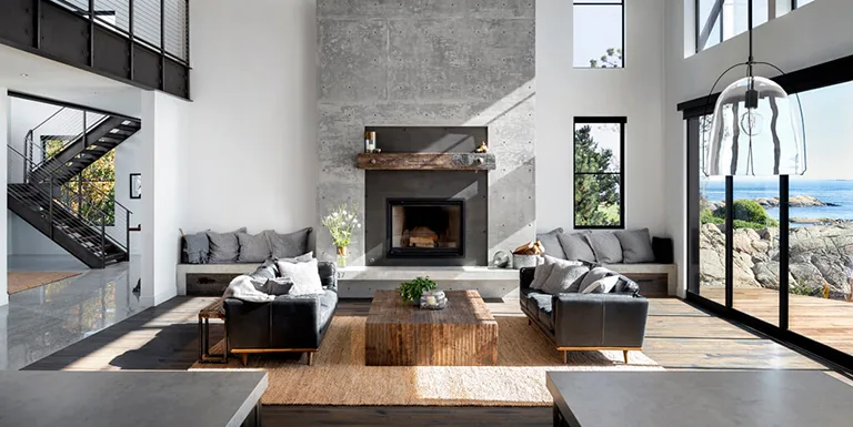 falcon-heights-oceanfront-modern-industrial-farmhouse-artisanal-concrete-fireplace
