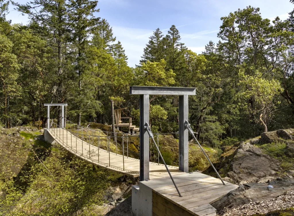 Falcon Heights - The Perch - elevated pedestrian bridge