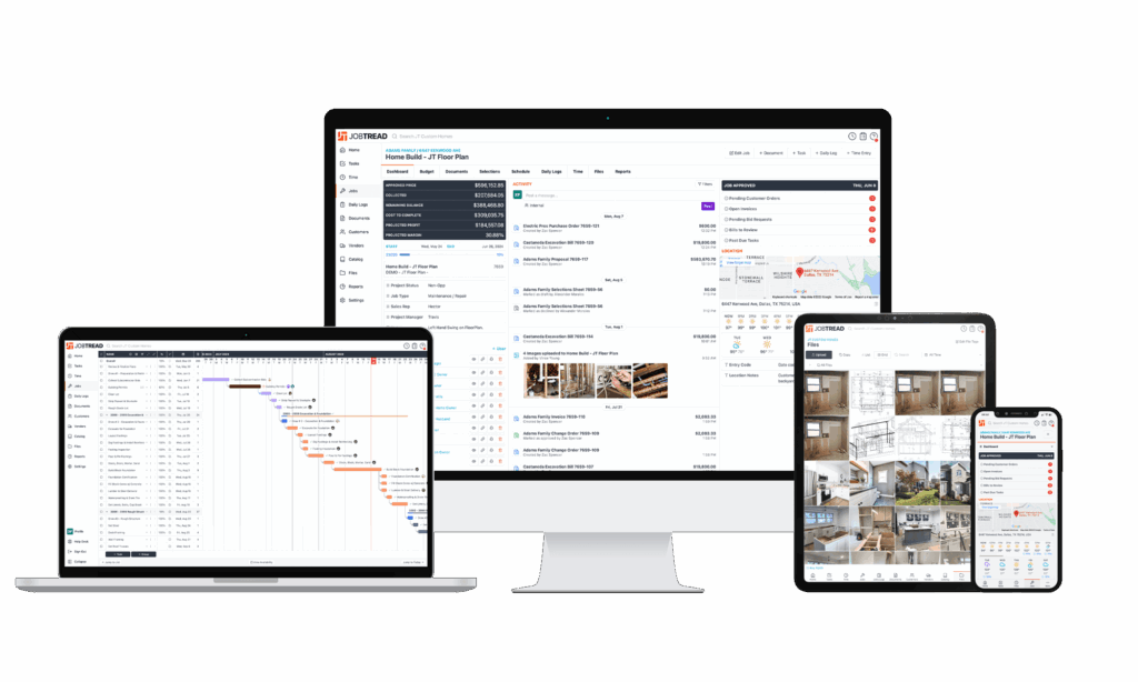 Communication and real-time updates are critical when choosing a custom builder.